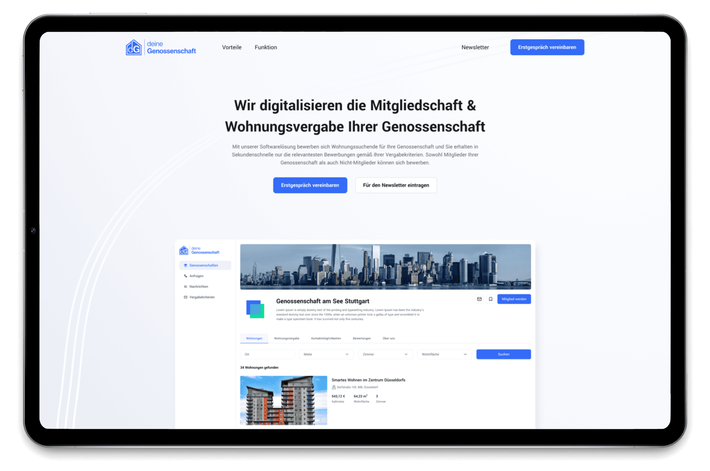 Webanwendungen & mobile Apps Image
